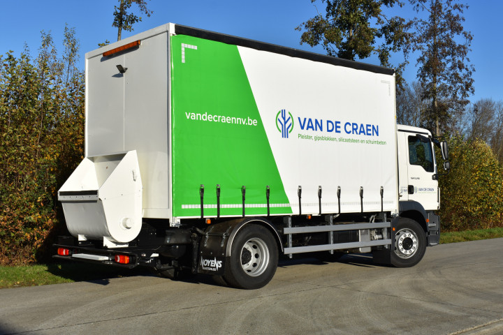 Schuifzeil Huifwagen Van De Craen B&r Bouwgroep Man Chapewagen Betonmixer (4)