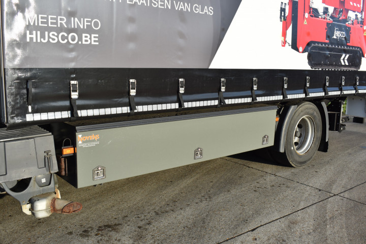 Schuifzeilopbouw Huifwagen Bachewagen Scania Hijsco Geel (5)