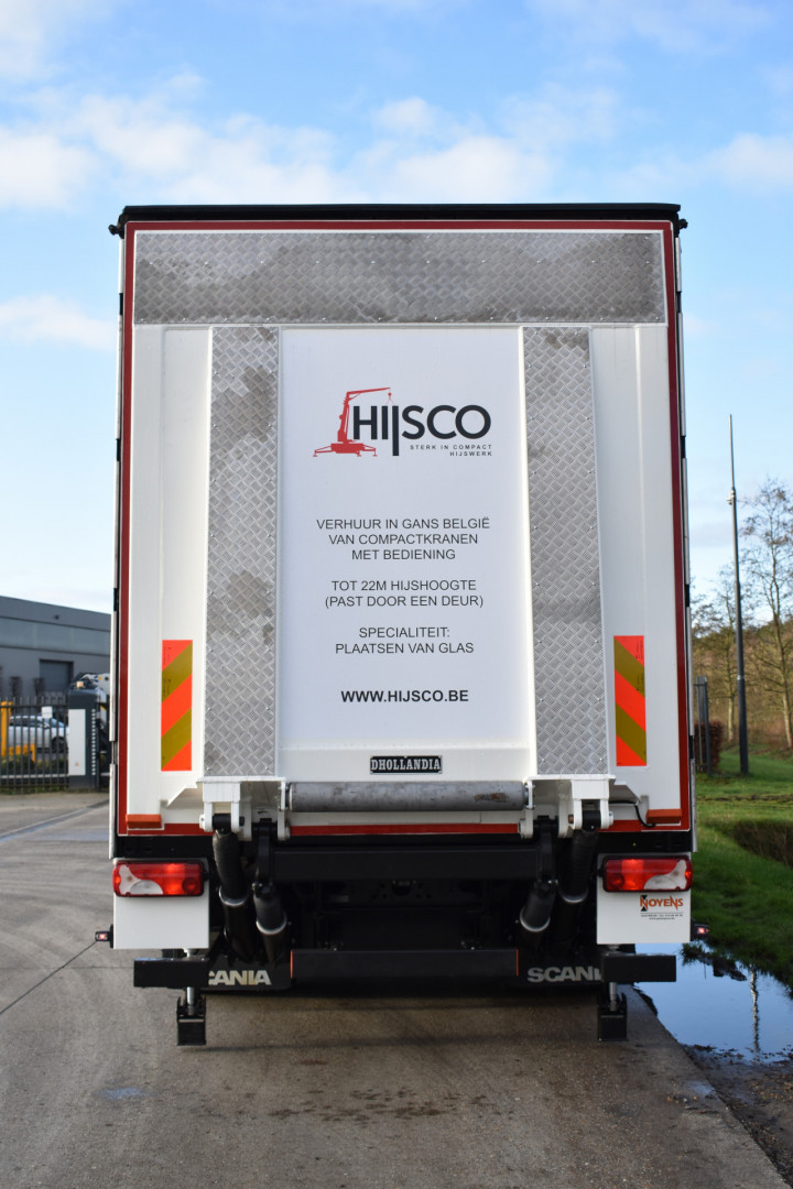 Schuifzeilopbouw Huifwagen Bachewagen Scania Hijsco Geel (8)