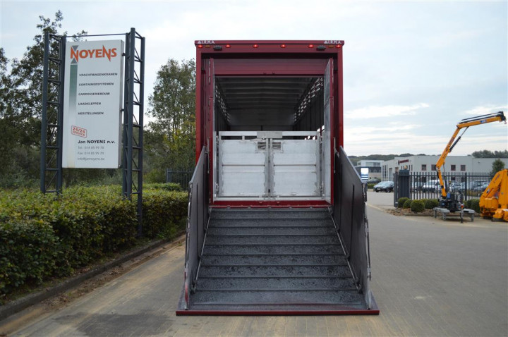 Veetransport Levend Vee Irma Aanhangwagen Livestock (1)