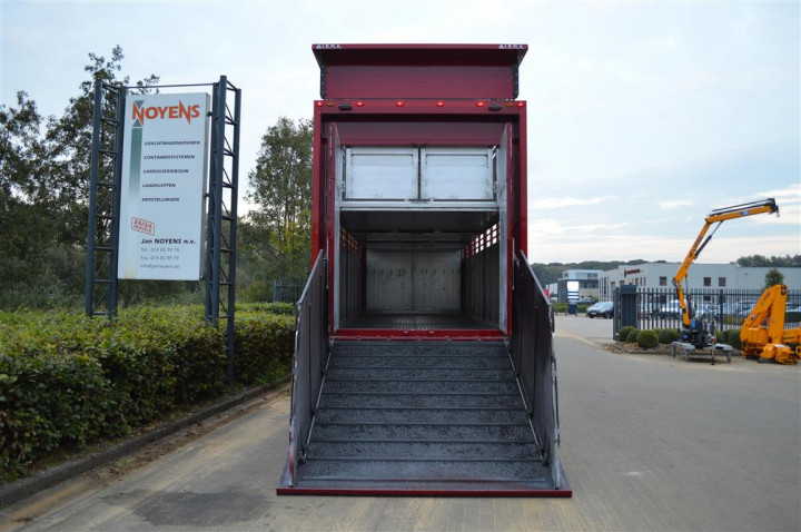 Veetransport Levend Vee Irma Aanhangwagen Livestock (4)